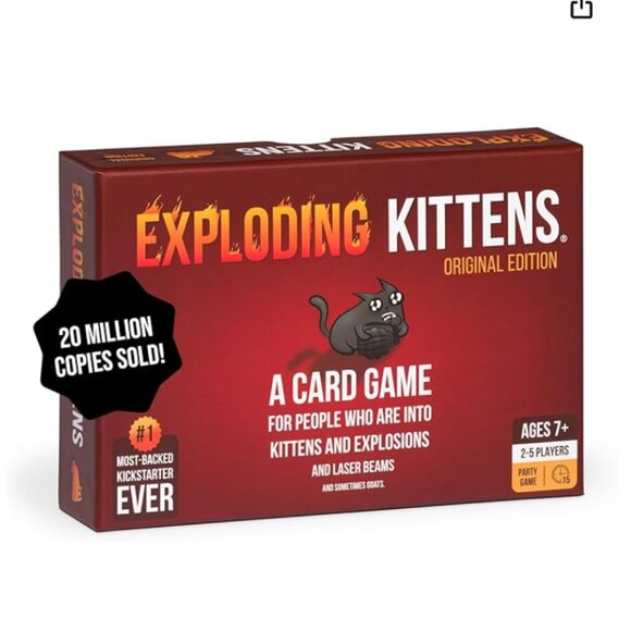 BOGO Exploding Kittens Card Game - Picture 1 of 5